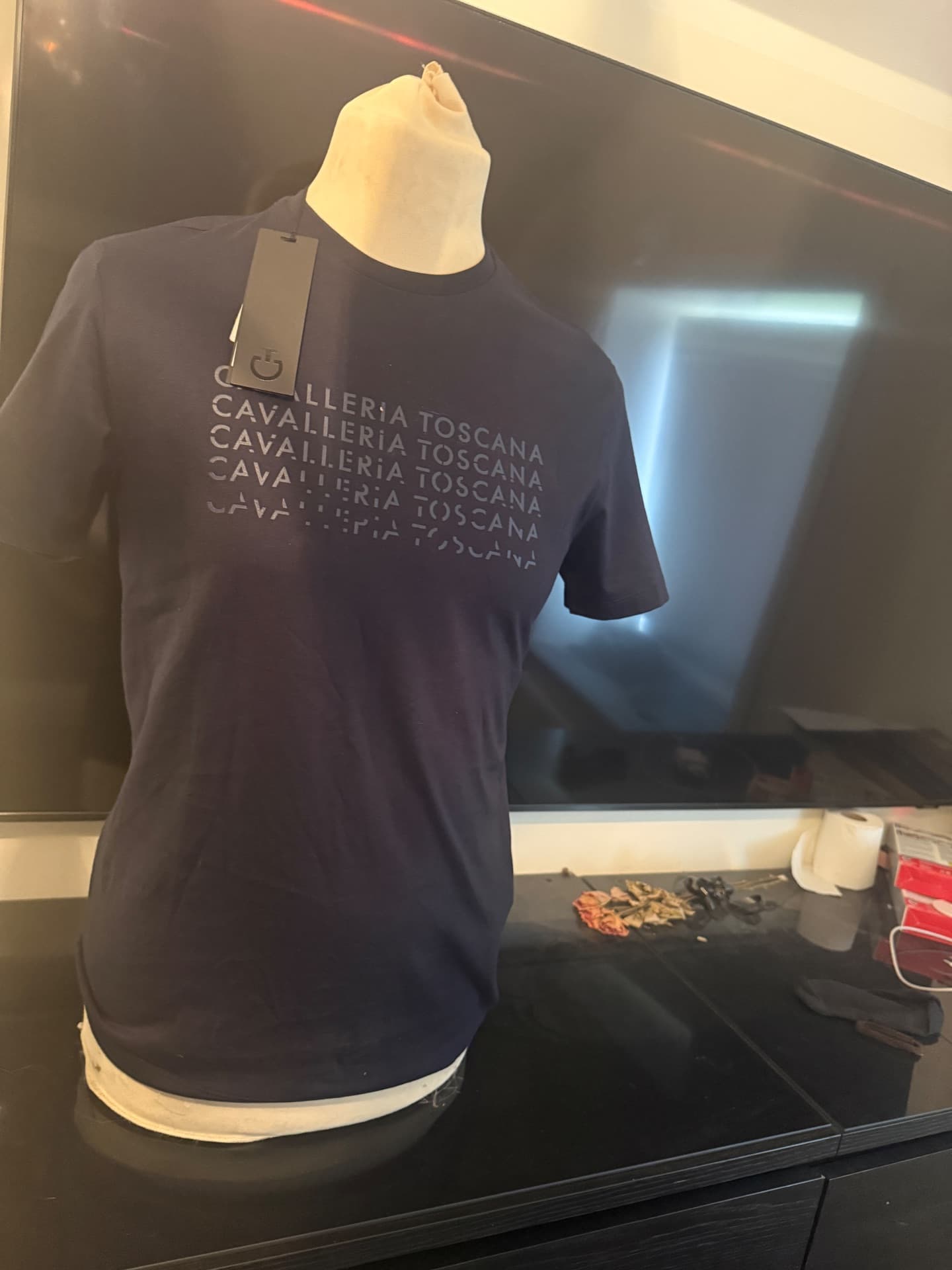Snygg T-shirt Cavalleria Toscana herr